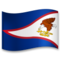 American Samoa emoji on LG